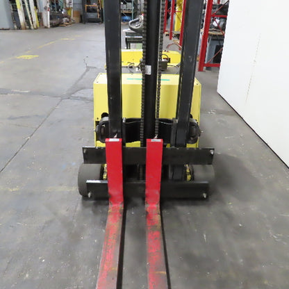 Hyster W40ZC 4000 Lb 24V Walkie High Lift Pallet Stacker 100" Lift -2020 Battery