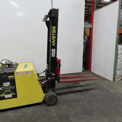 Hyster W40ZC 4000 Lb 24V Walkie High Lift Pallet Stacker 100" Lift -2020 Battery