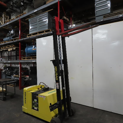 Hyster W40ZC 4000 Lb 24V Walkie High Lift Pallet Stacker 100" Lift -2020 Battery