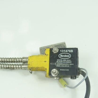 Nordson 131476B Photoelectric Sensor Diffuse Mode 10-30VDC 150mA