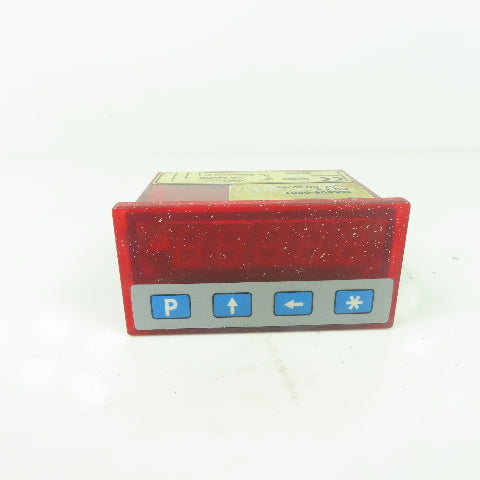 Siko MA506-0001 LED 5-Digit Panel Meter Incremental Control Unit 24VDC