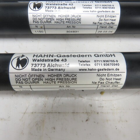 Hahn-Gasfedern 304830 / 304831 Gas Pressure Spring Cylinder Lot Of 3