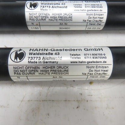 Hahn-Gasfedern 304830 / 304831 Gas Pressure Spring Cylinder Lot Of 3
