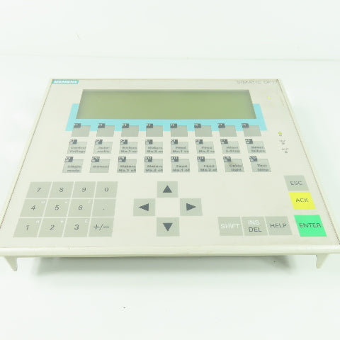 Siemens 1P 6AV3 617-1JC20-0AX1 Simatic OP17 Operator Control Panel 24VDC