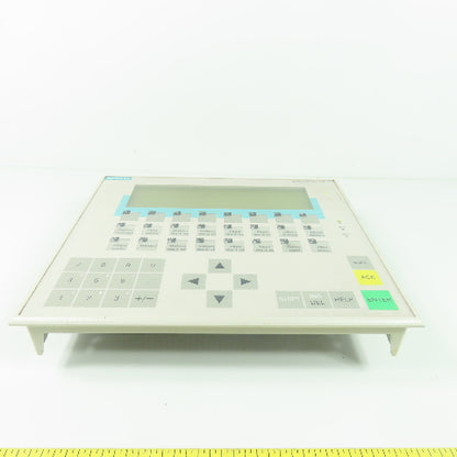Siemens 1P 6AV3 617-1JC20-0AX1 Simatic OP17 Operator Control Panel 24VDC