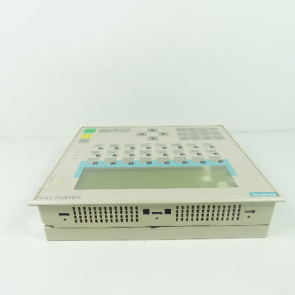 Siemens 1P 6AV3 617-1JC20-0AX1 Simatic OP17 Operator Control Panel 24VDC