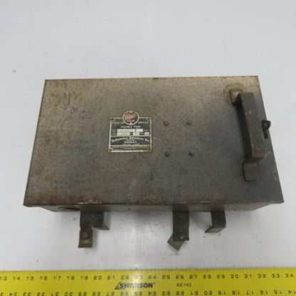 Federal Noark PP 233 Fusible Buss Plug 230VAC 3HP 3-Pole