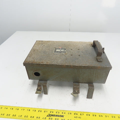Federal Noark PP 233 Fusible Buss Plug 230VAC 3HP 3-Pole