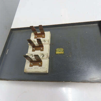 Federal Noark PP 233 Fusible Buss Plug 230VAC 3HP 3-Pole