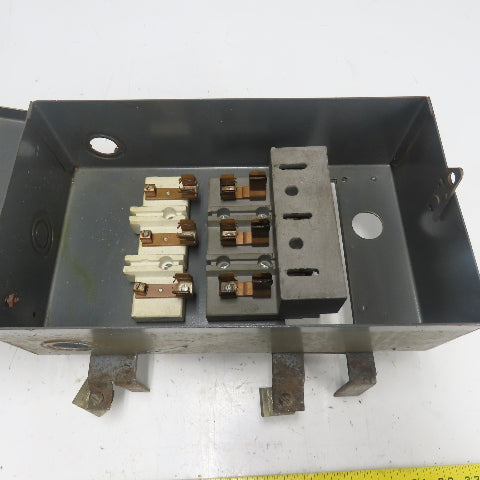 Federal Noark PP 233 Fusible Buss Plug 230VAC 3HP 3-Pole