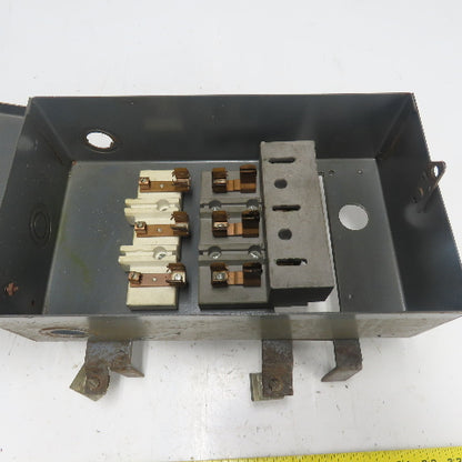 Federal Noark PP 233 Fusible Buss Plug 230VAC 3HP 3-Pole