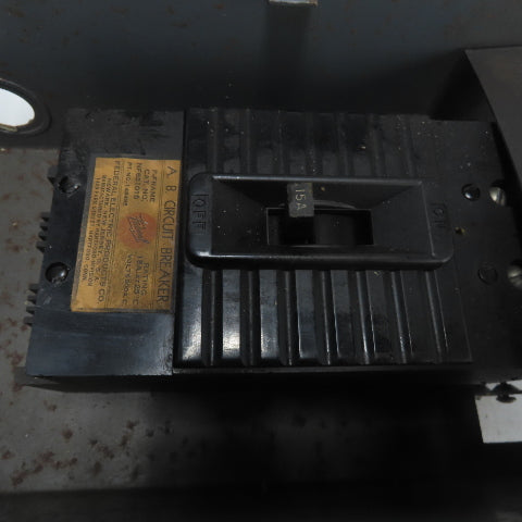 Federal Noark WCBF 1536 15A 3-Pole Plug-In Circuit Breaker Bus Plug Switch