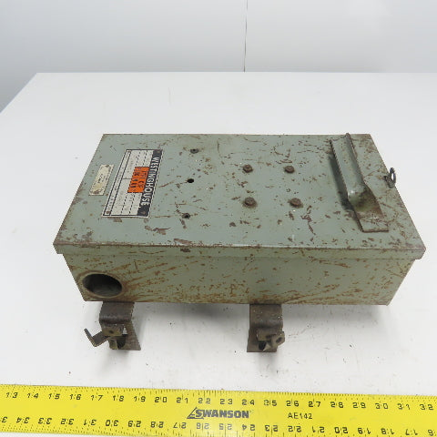 Westinghouse HP-3-AC 30A Fusible Bus Plug 230VAC 3-Pole