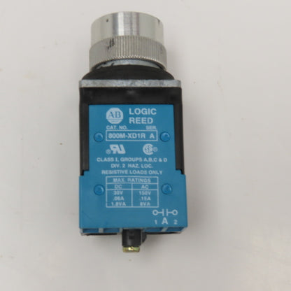 Allen Bradley 800M-XD1R Logic Reed Contact Block 22mm Push Button Switch