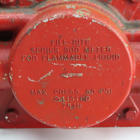 Tuthill Fill-Rite Series 900 4-Digit Mechanical Fuel Transfer Meters 50PSI Max