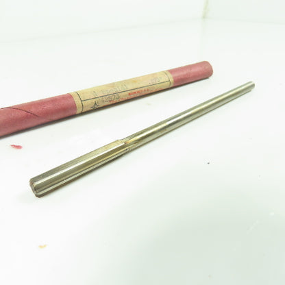 Cleveland Twist Drill Co. No. 634 6-Flute Straight Chucking Reamer .279" 6" OAL
