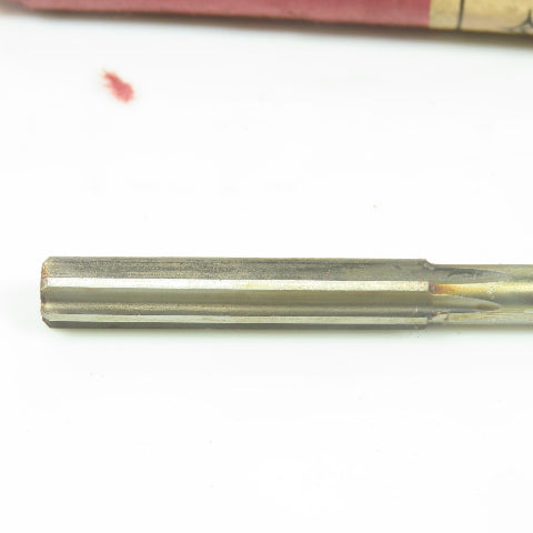 Cleveland Twist Drill Co. No. 634 6-Flute Straight Chucking Reamer .279" 6" OAL
