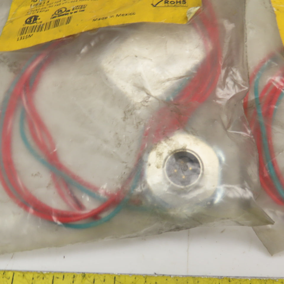 Turck FSB4-0.5/14.5 MicroFast Actuator Sensor Receptacle Cordset Lot Of 3