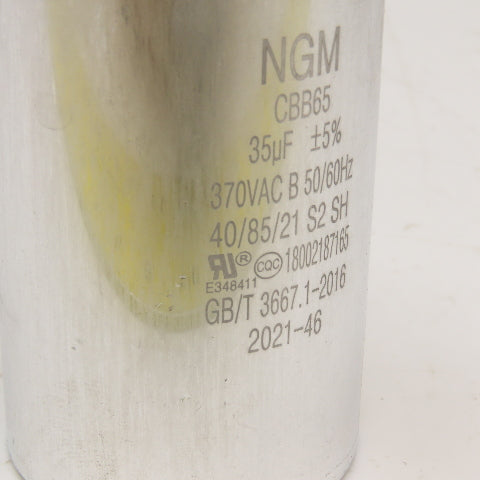 NGM CBB65 370VAC 50/60Hz 35uF Capacitor
