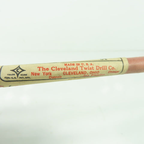 Cleveland Twist Drill Co. No. 630 6-Flute Straight Chucking Reamer 17/64" 6" OAL
