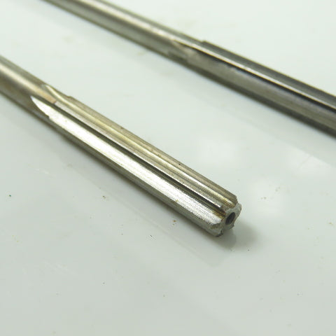 Cleveland Twist Drill Co. 6-Flute Straight Chucking Reamer 17/64" 6"OAL Lot Of 2