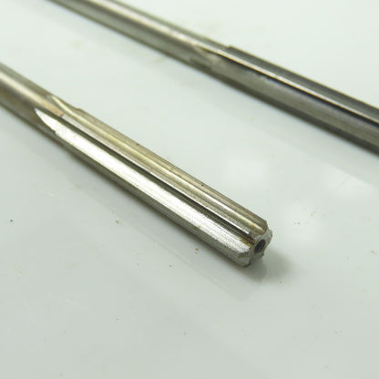 Cleveland Twist Drill Co. 6-Flute Straight Chucking Reamer 17/64" 6"OAL Lot Of 2