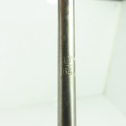 Cleveland Twist Drill Co. 6-Flute Straight Chucking Reamer 17/64" 6"OAL Lot Of 2