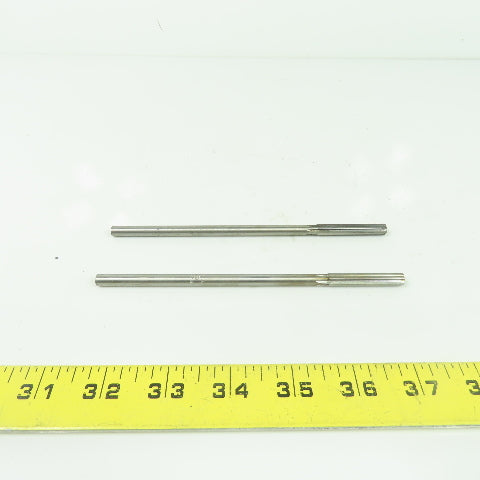 Cleveland Twist Drill Co. 6-Flute Straight Chucking Reamer 17/64" 6"OAL Lot Of 2