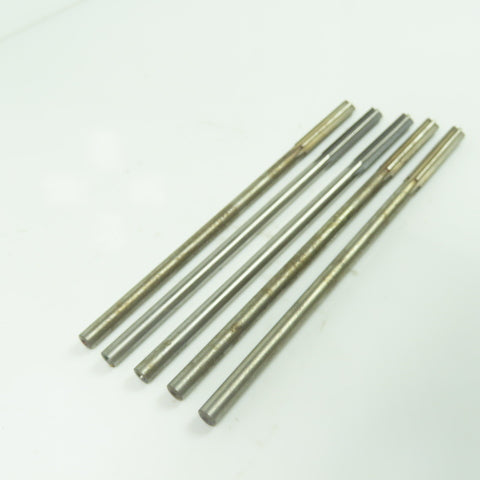 6-Flute Straight Chucking Reamer 17/64" 6" OAL Lot Of 5