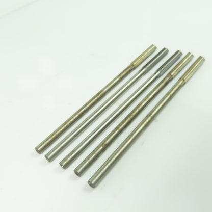 6-Flute Straight Chucking Reamer 17/64" 6" OAL Lot Of 5