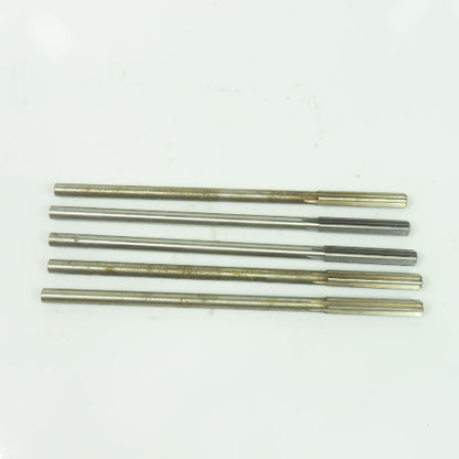 6-Flute Straight Chucking Reamer 17/64" 6" OAL Lot Of 5
