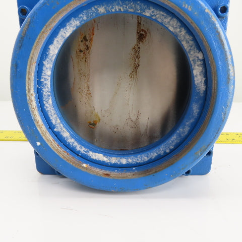 Tate Jones B1771 6" NPT Threaded Manual Slide Blast Gate Valve