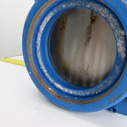 Tate Jones B1771 6" NPT Threaded Manual Slide Blast Gate Valve