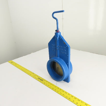 Tate Jones B1771 6" NPT Threaded Manual Slide Blast Gate Valve