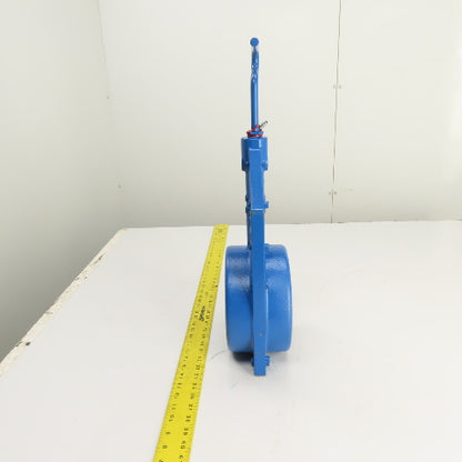 Tate Jones B1771 6" NPT Threaded Manual Slide Blast Gate Valve
