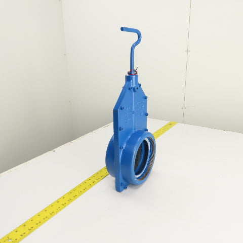Tate Jones B1771 6" NPT Threaded Manual Slide Blast Gate Valve