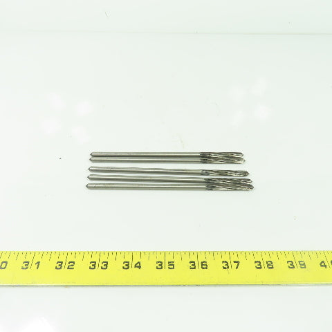 W & B 2375 6-Flute Spiral Chucking Reamer 15/64" 6.25" OAL Lot Of 5