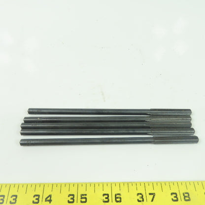 Morse HS 279 6-Flute Straight Chucking Reamer 17/64" 6" OAL Lot Of 5