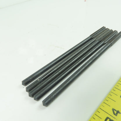 Morse HS 279 6-Flute Straight Chucking Reamer 17/64" 6" OAL Lot Of 5