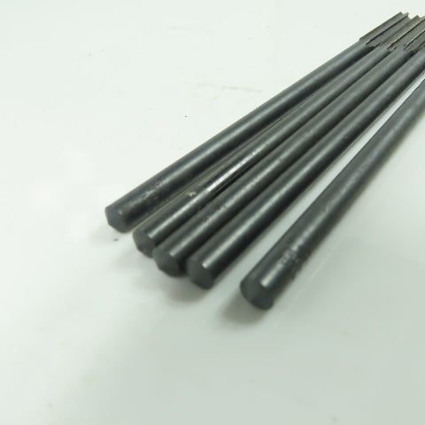 Morse HS 279 6-Flute Straight Chucking Reamer 17/64" 6" OAL Lot Of 5