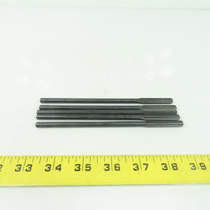 Morse HS 279 6-Flute Straight Chucking Reamer 17/64" 6" OAL Lot Of 5