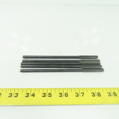 Morse HS 279 6-Flute Straight Chucking Reamer 17/64" 6" OAL Lot Of 5