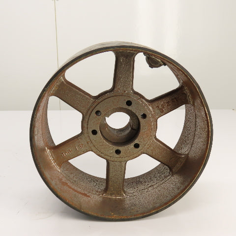 TB Woods RRX 12" x 6-3/8" Standard Duty Crowned Face Drum Drive Pulley Flat Belt