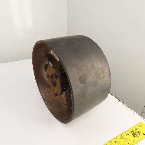 TB Woods RRX 12" x 6-3/8" Standard Duty Crowned Face Drum Drive Pulley Flat Belt
