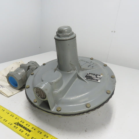 Fisher Controls S201 Gas Pressure Regulator 14-30 TNWC 1/2" Port 100PSIG