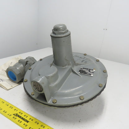 Fisher Controls S201 Gas Pressure Regulator 14-30 TNWC 1/2" Port 100PSIG