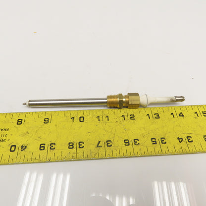 1/4" NPT Flame Rod Spark Ignitor 6-1/2" OAL