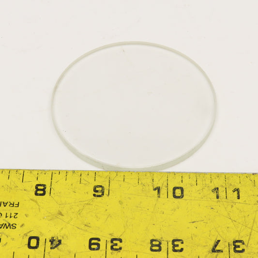 17997 Borosilicate Pyrex Sight Glass 3-1/16" Diam. X 3/16"