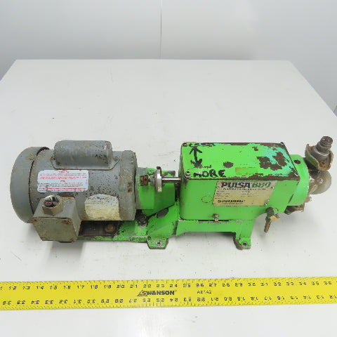 Pulsafeeder 680 6800-S-SE 20:1 Ratio Diaphragm Metering Pump 3.9GPH 395PSIG