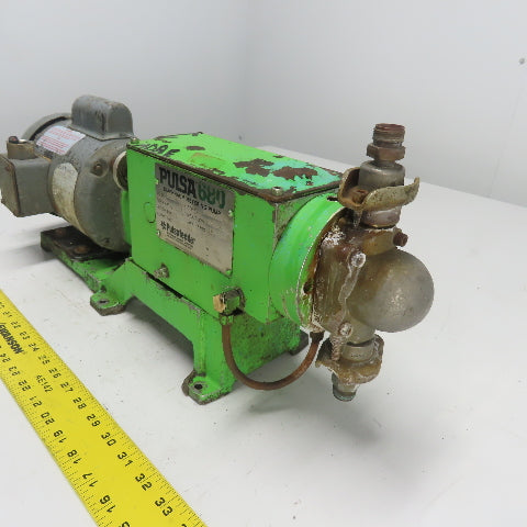 Pulsafeeder 680 6800-S-SE 20:1 Ratio Diaphragm Metering Pump 3.9GPH 395PSIG